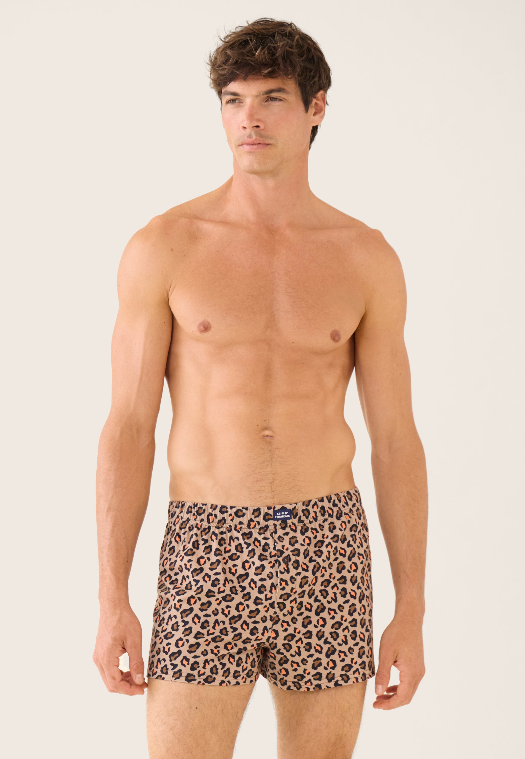 Caleçon à motif léopard en jersey de coton - Fredo Léopard - Le Slip Français -  2