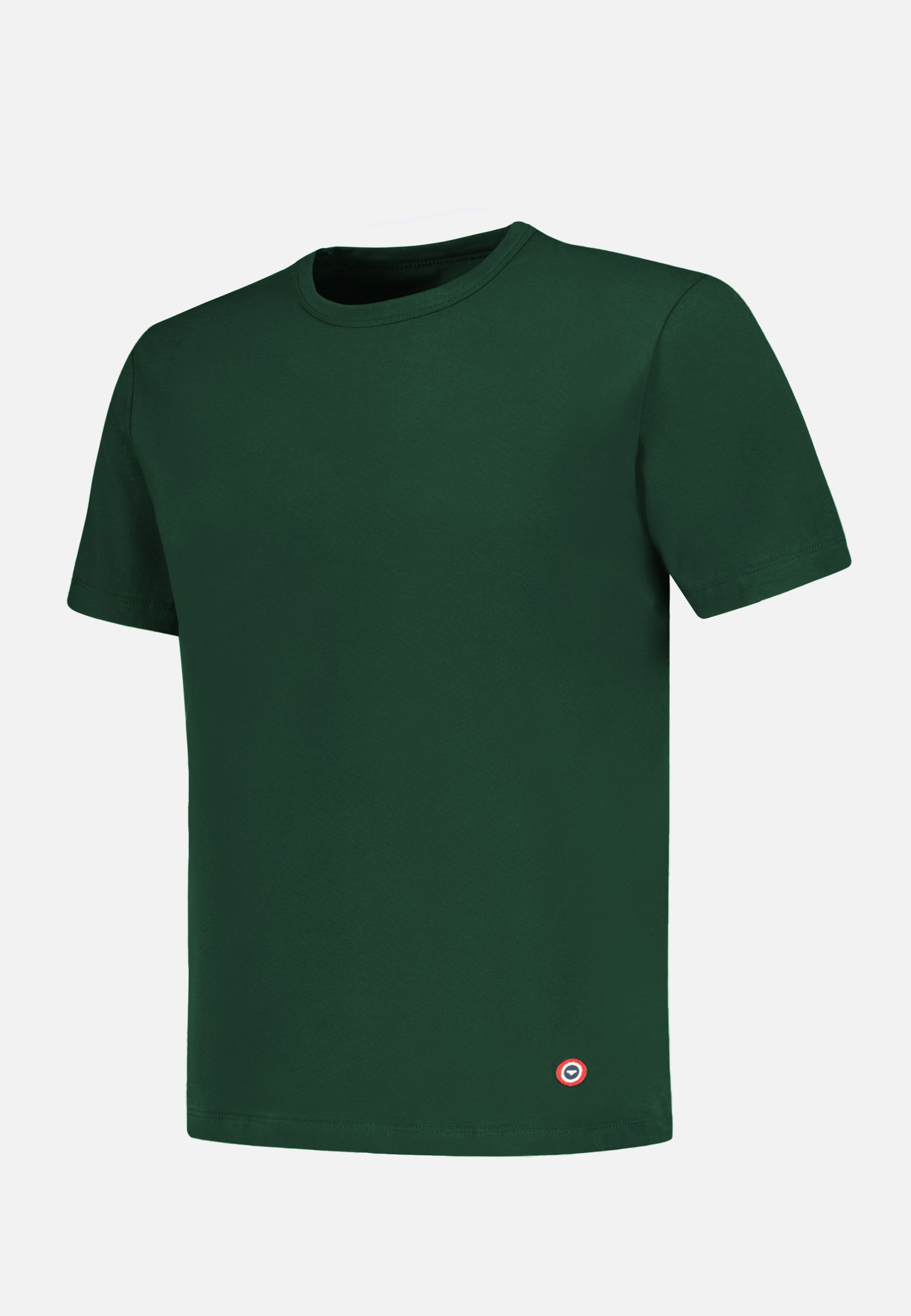 T-shirt à manches courtes vert en coton - Formidable Vert Forêt - Le Slip Français -  1