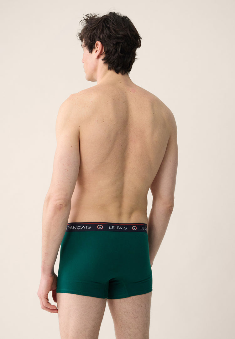 Boxer en coton - Redoutable Vert Sapin - Le Slip Français - 3