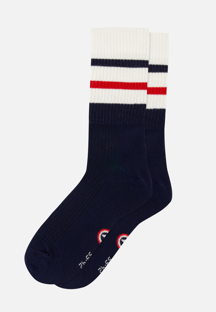 Wilfried Bloc Marine Blanc Rouge - Le Slip Français - 1