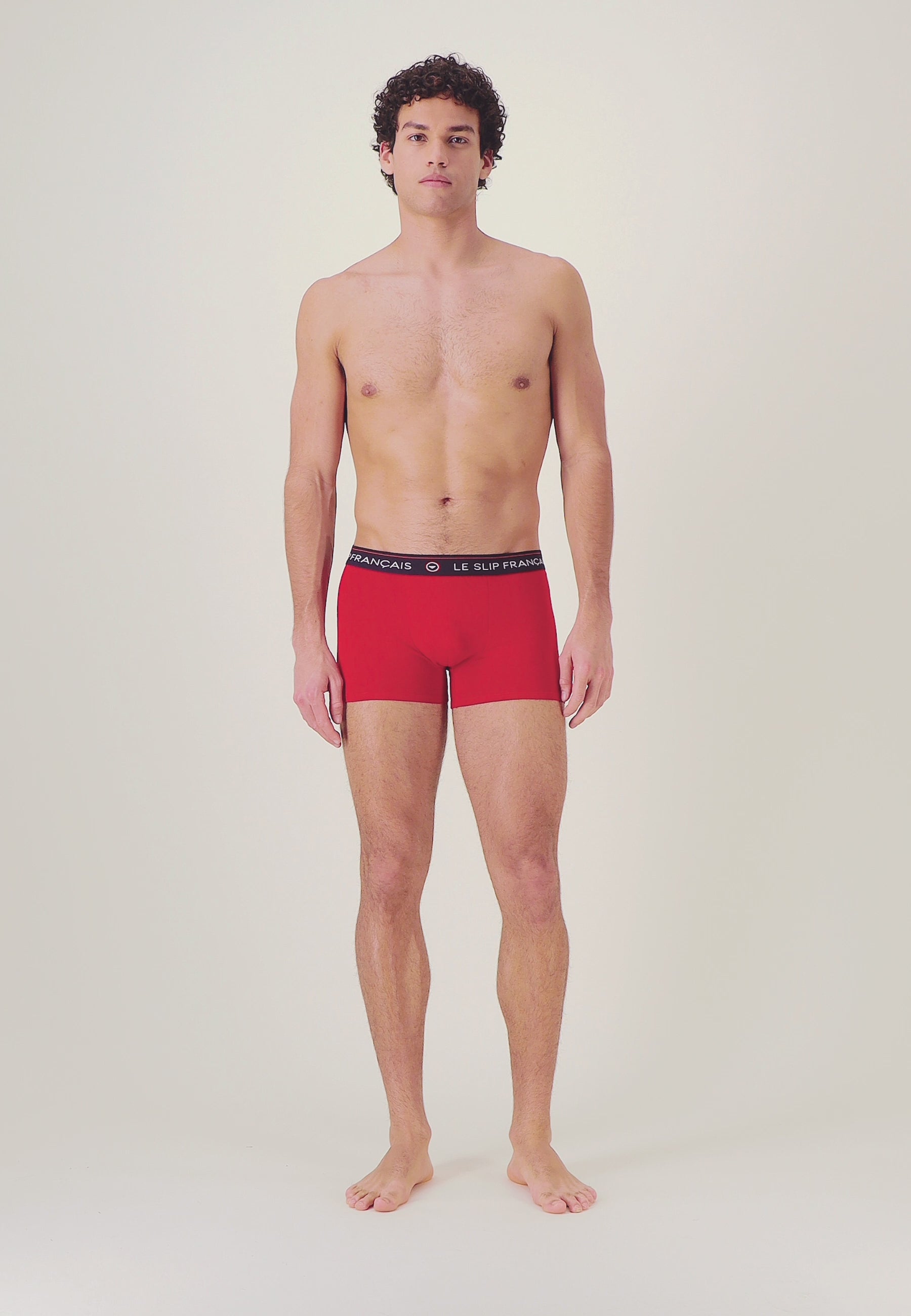 Boxer rouge en coton - Redoutable Rouge Cerise - Le Slip Français -  2