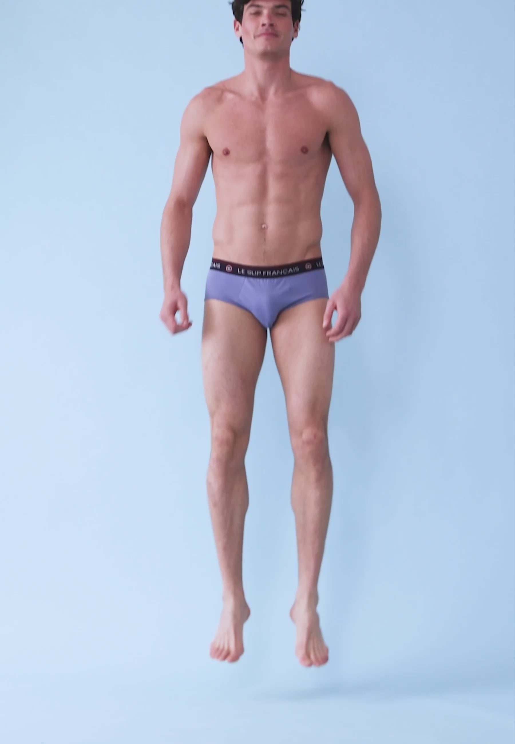 Slip bleu en coton - Intrepide Bleu - Le Slip Français -  2