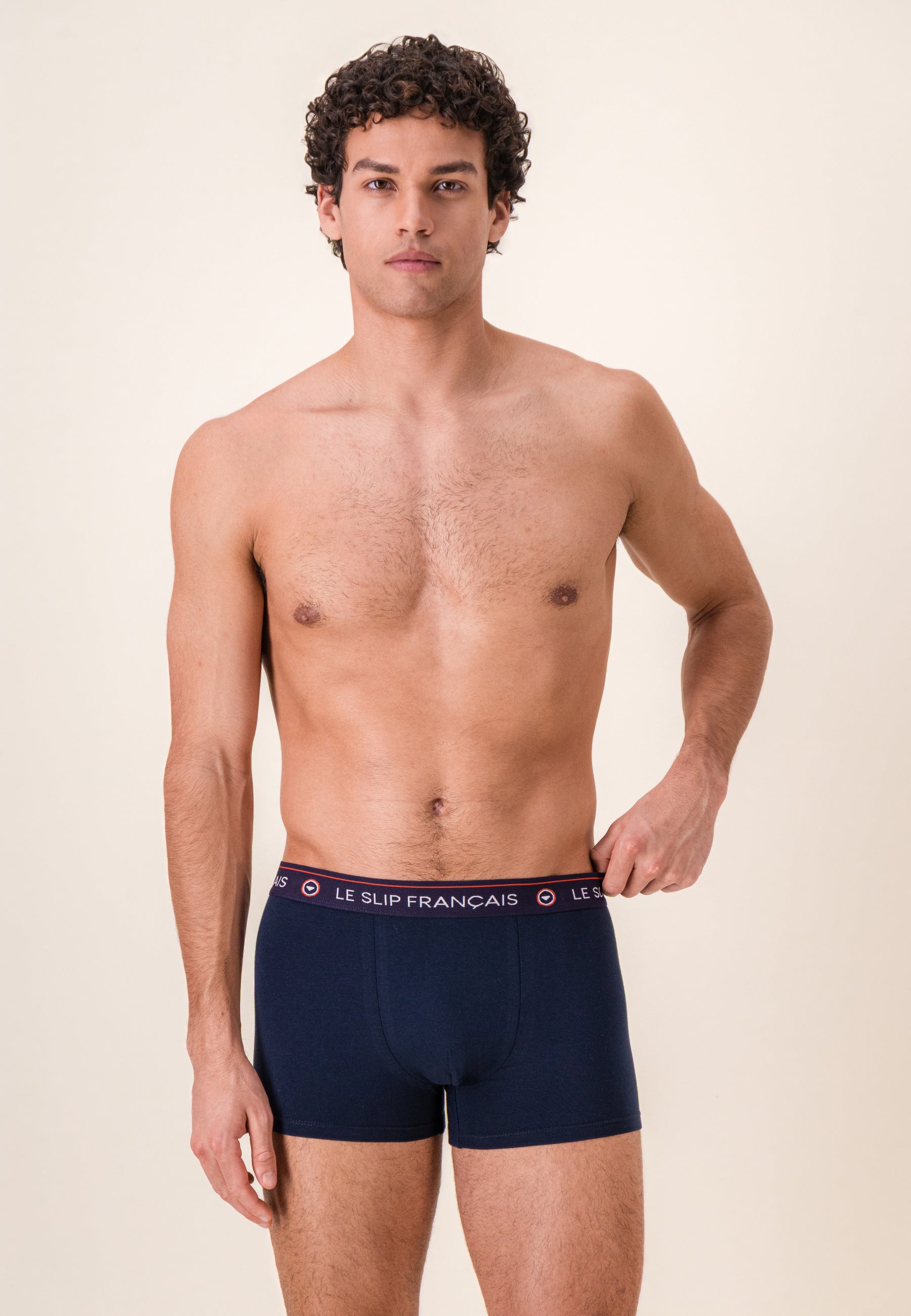 Boxer bleu marine en coton - Redoutable Marine Lsf - Le Slip Français -  2