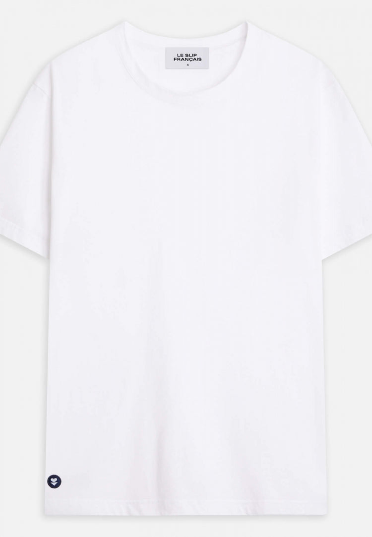 T-shirt col rond en coton bio - Le Slip Français - 9