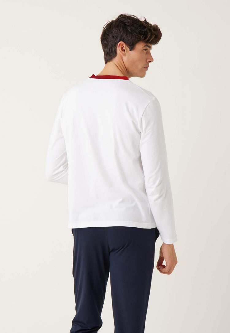 T-shirt manches longues en coton bio - Le Slip Français - 5