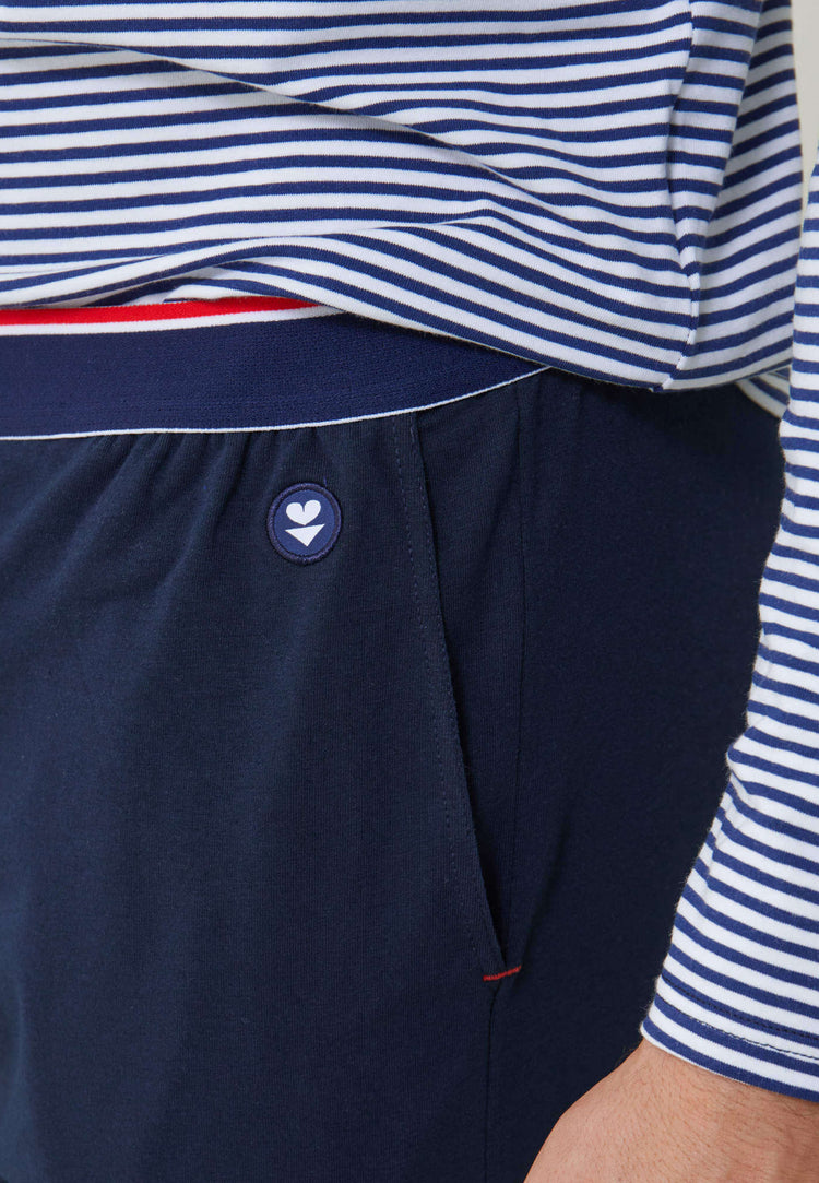 Ensemble pyjama t-shirt et pantalon en coton - Le Slip Français - 5
