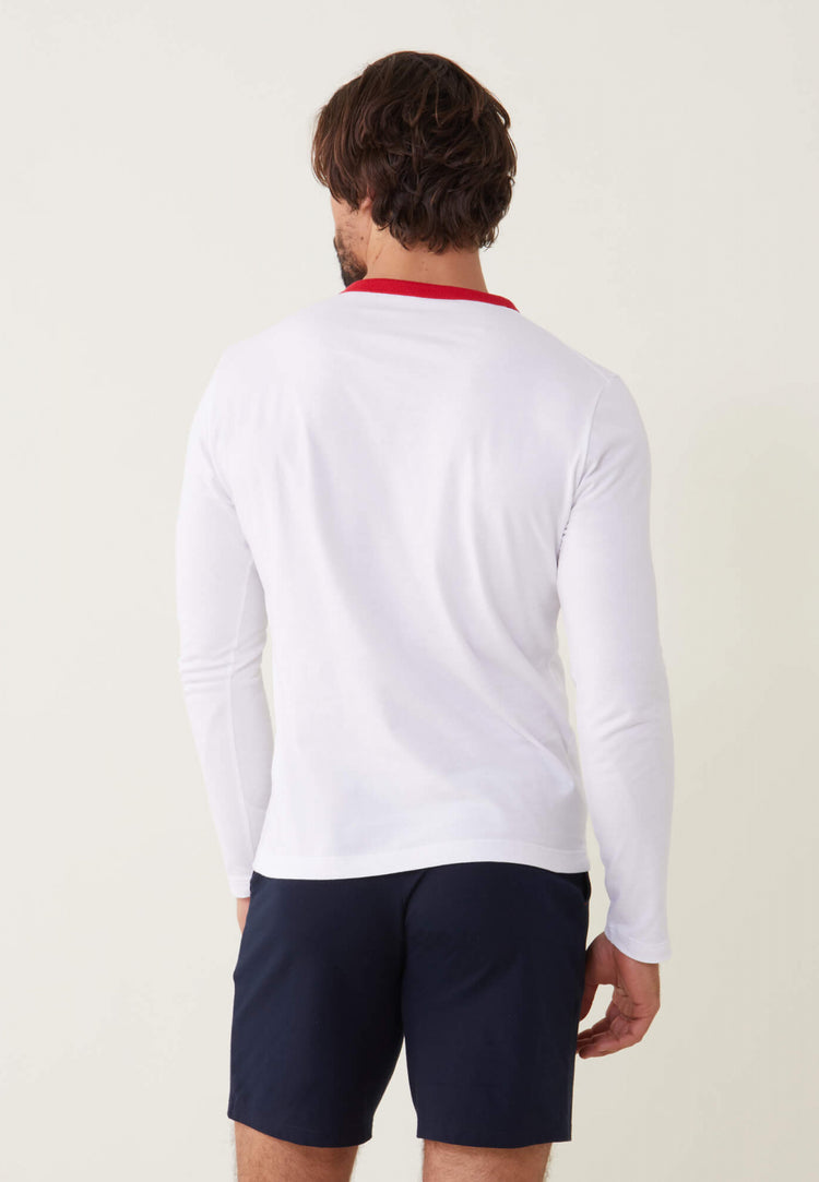 T-shirt manches longues en coton bio - Le Slip Français - 15