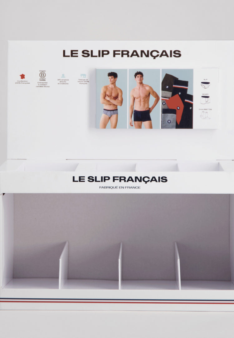 Meuble PLV vide - Le Slip Français - 1